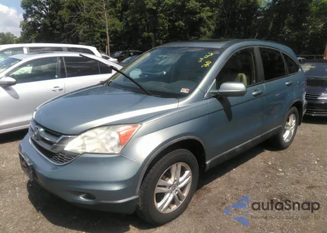 2010 Honda Cr-V Ex-L из США, поврежденный, VIN 5J6RE4H73AL049639